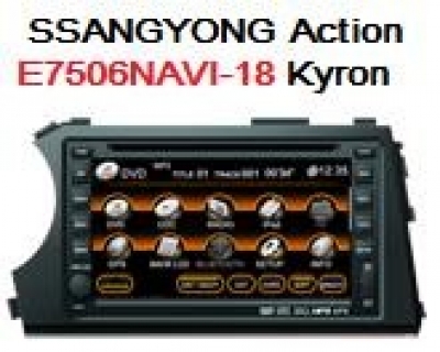 FlyAudio E7506NAVI-18 – мультимедиацентр для а/м SsangYoung | Бэст Мастер