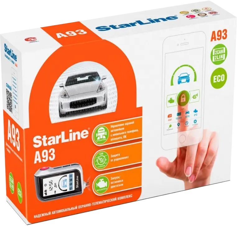 Автомобильная сигнализация StarLine A93 CAN
