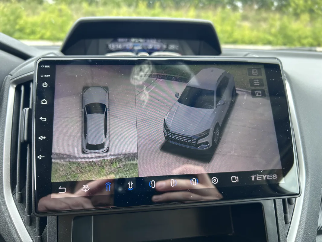 Система кругового обзора 360°: полный контроль пространства вокруг авто