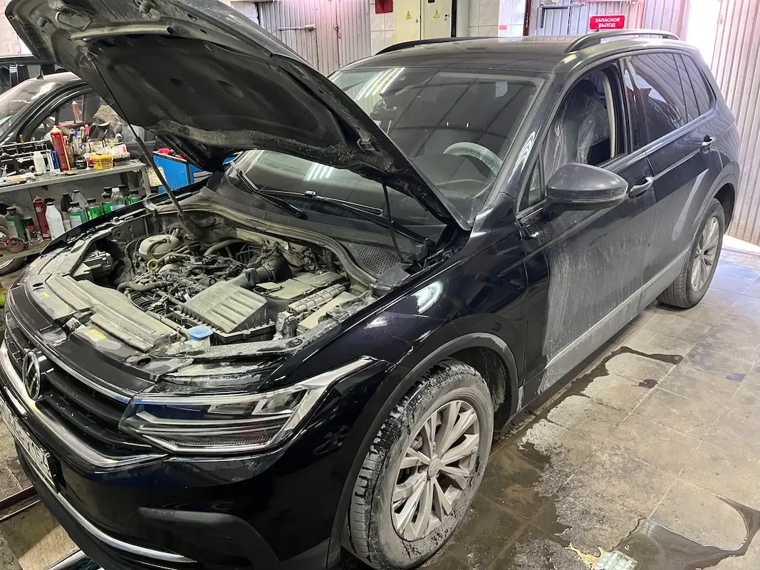 Volkswagen Tiguan, 2021 года.